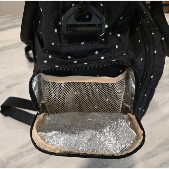 Chuntiani Black w White Polka Dots - Diaper bag - Picture 7 of 15